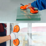 Double Suction Lifter for Glass, Suction Cup Sucker Pad, Dent Puller,Glass Carrying Handle Lifter Standard - Image 3