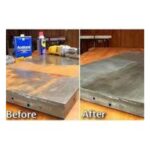 Strong bristles quickly remove flaking paint, rust, and scale