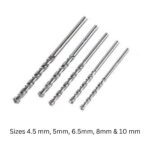 Concrete Drill bit set of 5