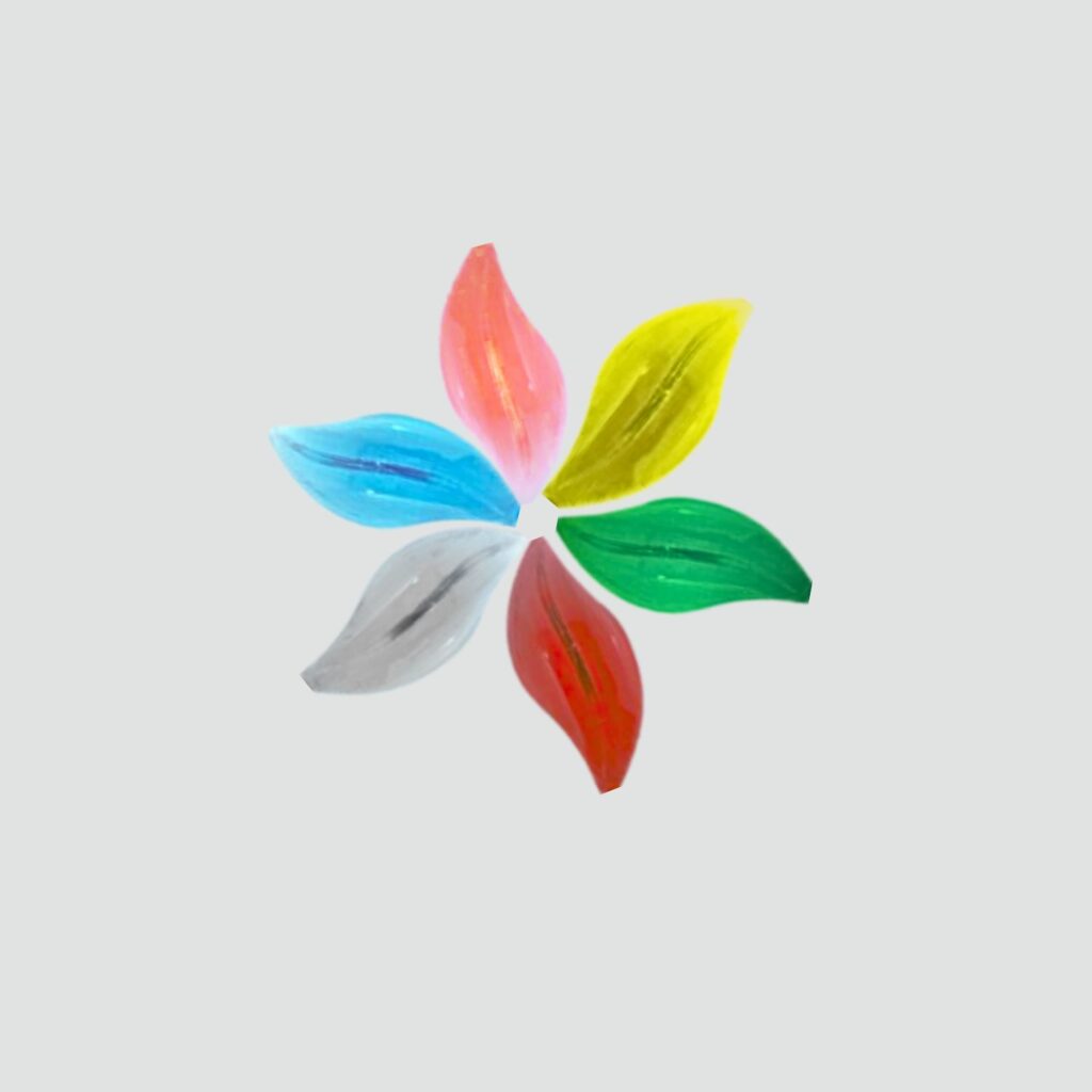 Decorate your home, aquarium or special event with these attractive original glass flat bottom table scatters