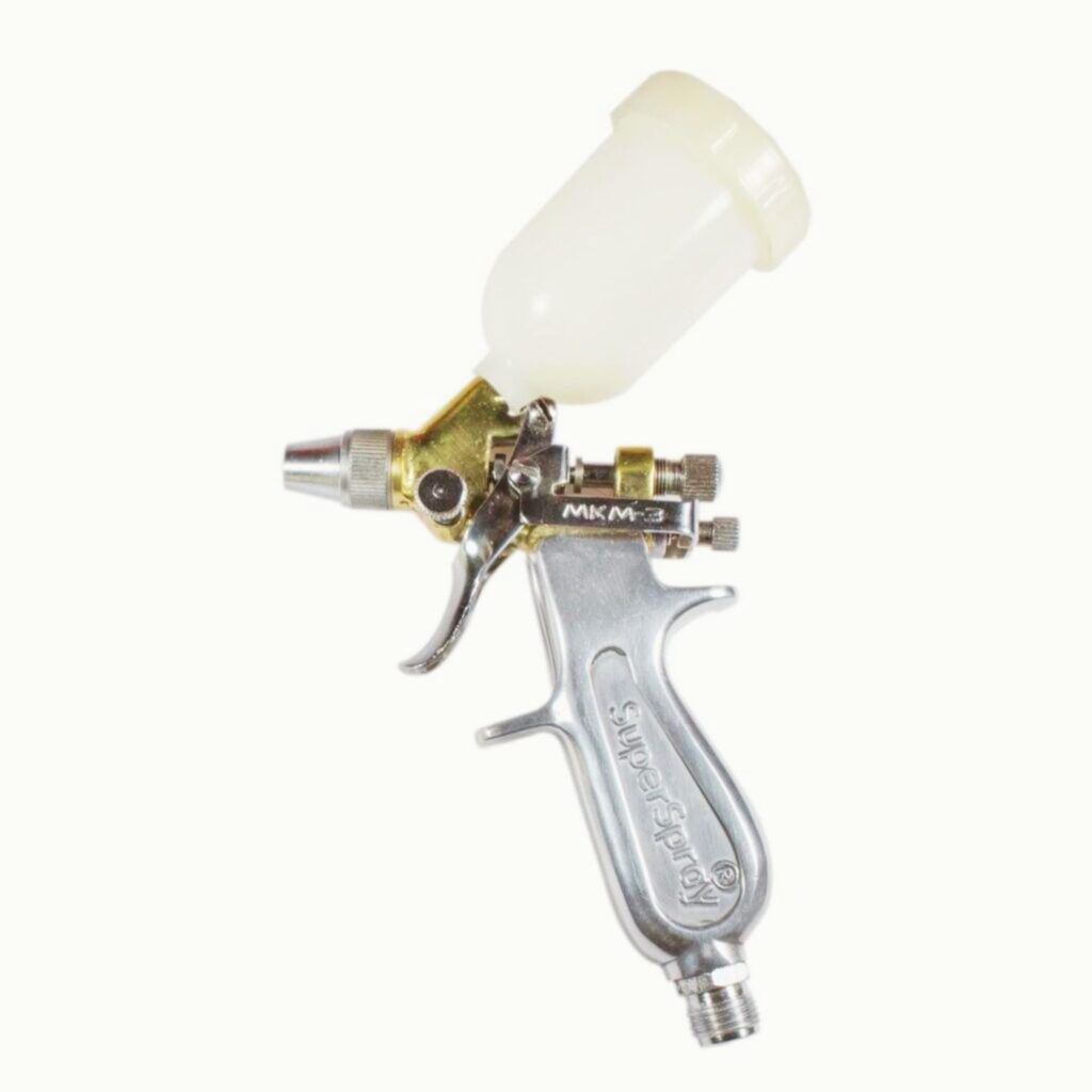 micro-jet paint guns are specially designed for painting action on glass
