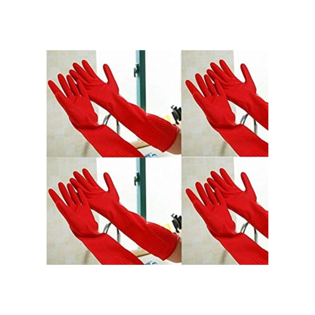 rubber latex gloves for a variety of home and garden applications
