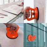 Lifter features a single stroke pump action for convenience,