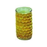 round shaped glass gems with flat bottom which can be used for decorating your glass creations.