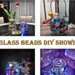 round shaped glass gems with flat bottom which can be used for decorating your glass creations.