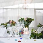 round shaped glass gems with flat bottom which can be used for decorating your glass creations.