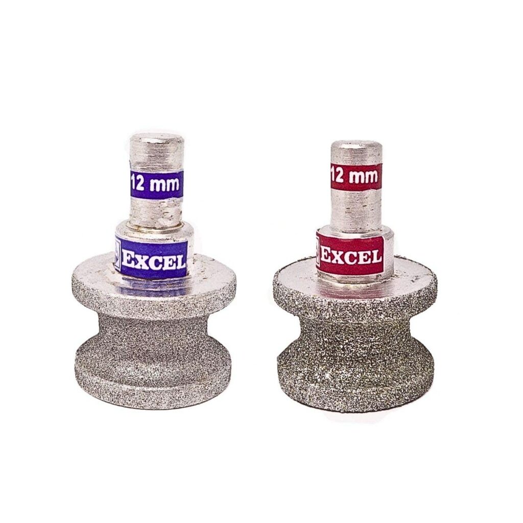 for grinding/polishing the inner round edges of glass