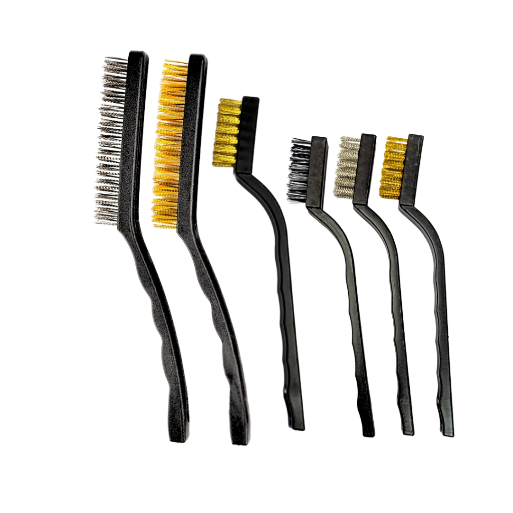 Wire Brush Kit which can be conveniently used for cleaning various kitchen appliances like gas burner, taps