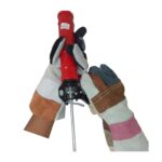 lexible designed Welding Gloves which is mainly used to protect the human hands from outside influences.