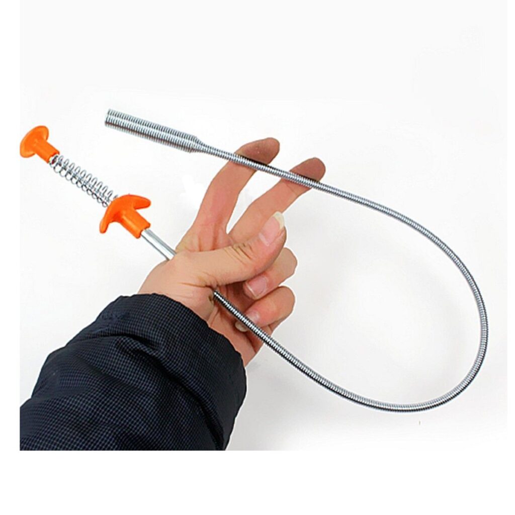 Flexible drain cleaner tool
